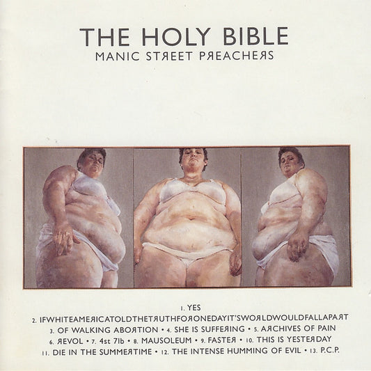 The Holy Bible — Manic Street Preachers front cover