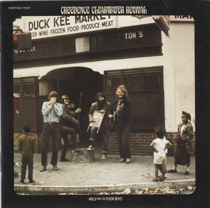 Willy and the Poor Boys — Creedence Clearwater Revival front cover