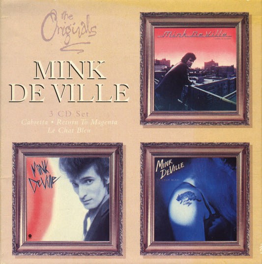 3 Original Albums box set — Mink DeVille front cover