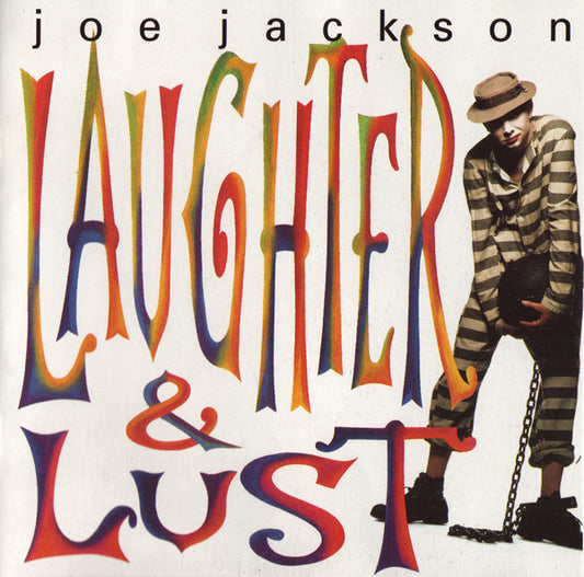 Laughter & Lust â€” Joe Jackson front cover