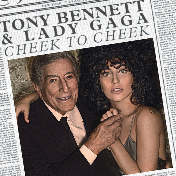 Cheek To Cheek — Tony Bennett & Lady Gaga front cover