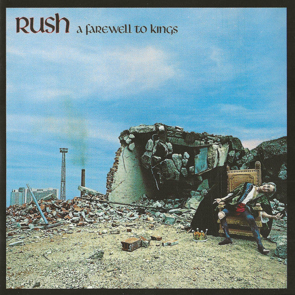 A Farewell to Kings — Rush front cover