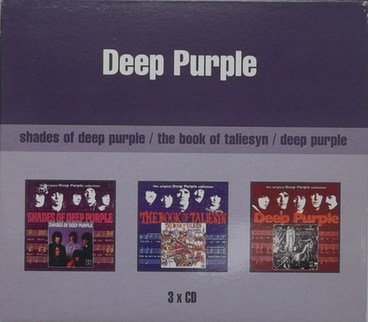 3 CD box set — Deep Purple front cover