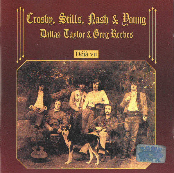 Déjà Vu — Crosby, Stills, Nash & Young front cover