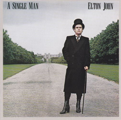 A Single Man — Elton John front cover