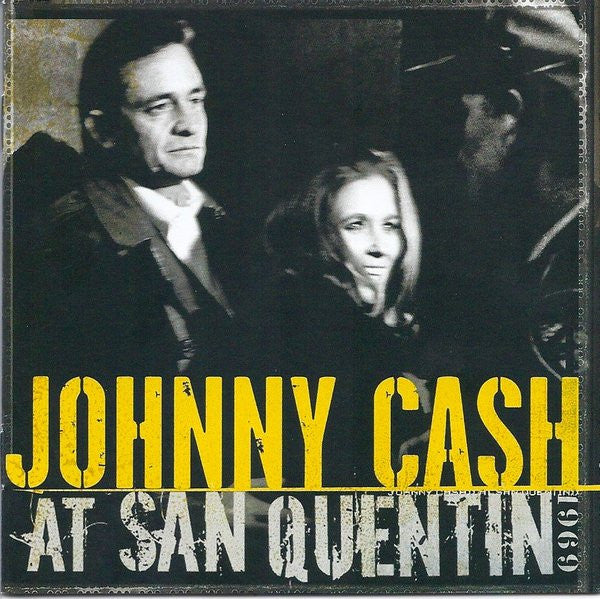 Johnny Cash at San Quentin — Johnny Cash front cover