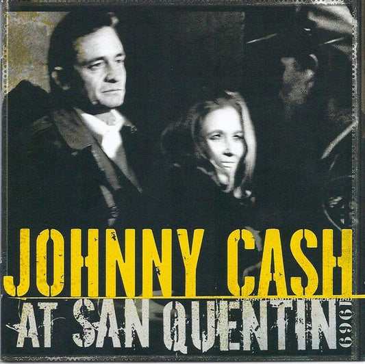 Johnny Cash at San Quentin — Johnny Cash front cover