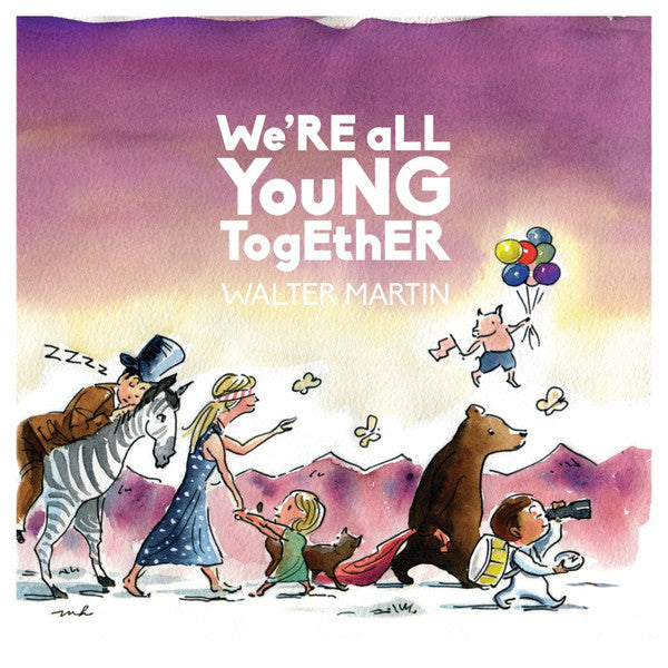 We're All Young Together — Walter Martin front cover