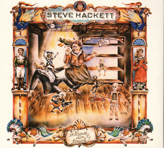 Please Don't Touch! â€” Steve Hackett front cover