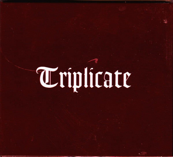 Triplicate — Bob Dylan front cover