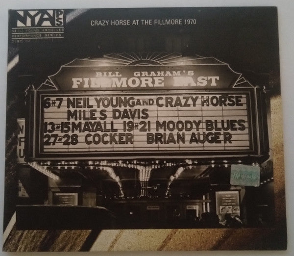 Everybody Knows This Is Nowhere — Neil Young  & Crazy Horse front cover