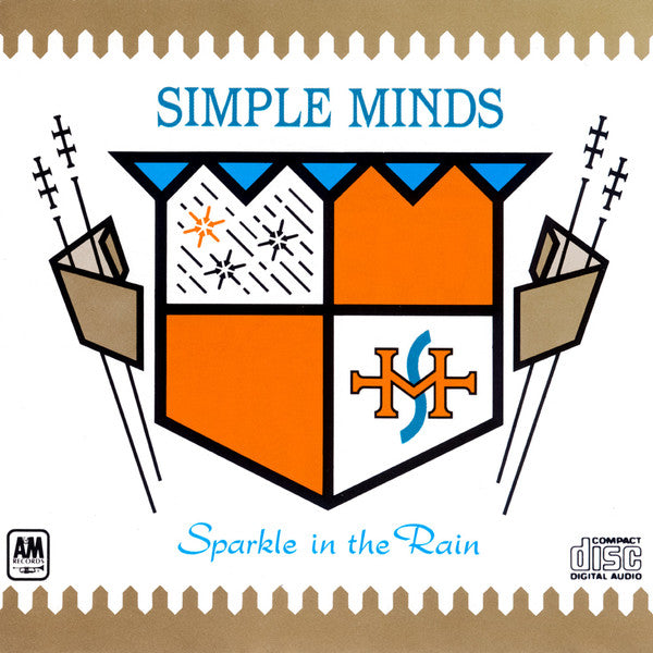Sparkle in the Rain — Simple Minds front cover