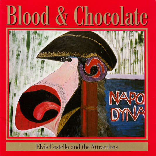Blood & Chocolate — Elvis Costello & the Attractions front cover
