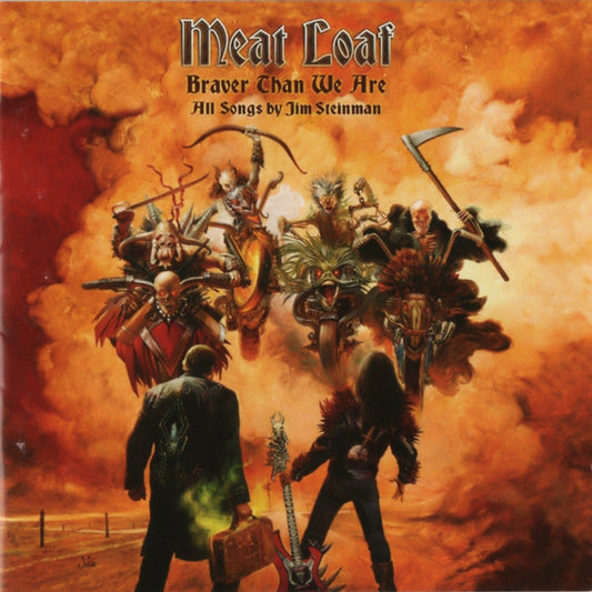 Braver Than We Are — Meat Loaf front cover
