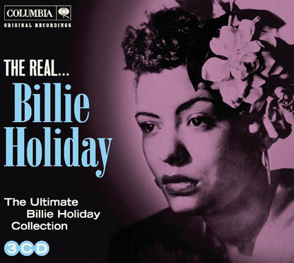 The Real Billie Holiday — Billie Holiday front cover