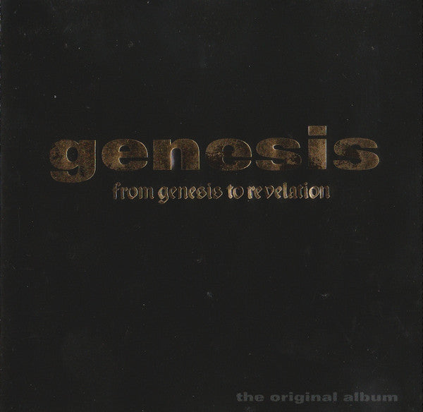 From Genesis To Revelation — Genesis front cover