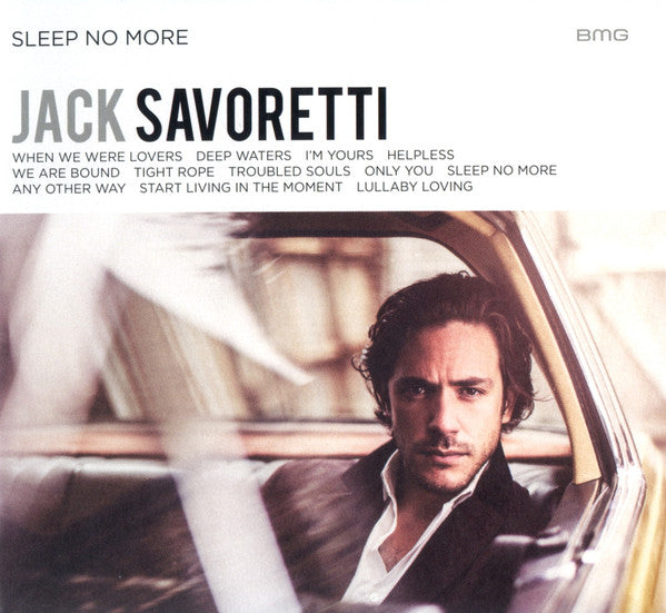 Sleep No More — Jack Savoretti front cover