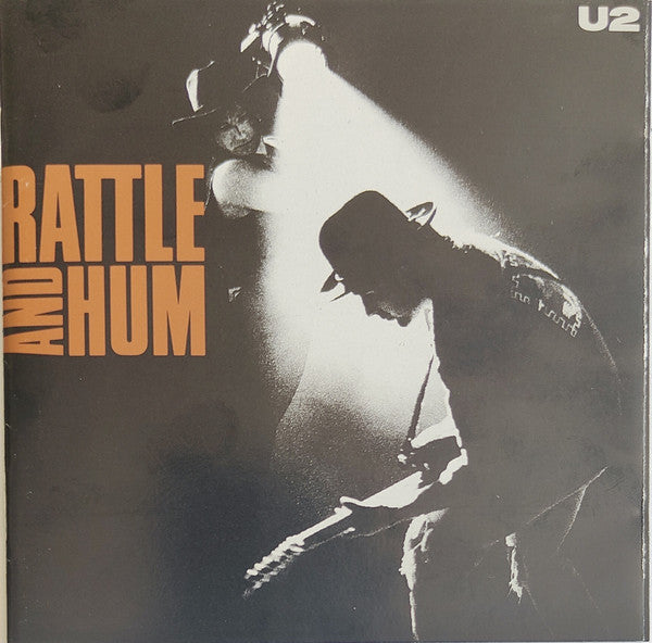 Rattle and Hum — U2 front cover