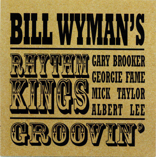 Groovin' — Bill Wyman front cover
