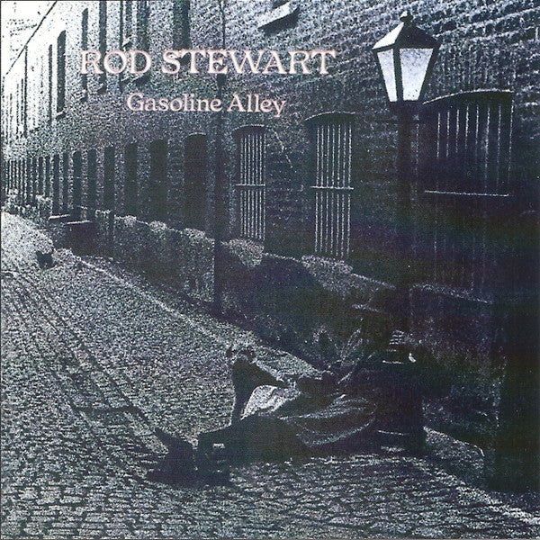 Gasoline Alley — Rod Stewart front cover