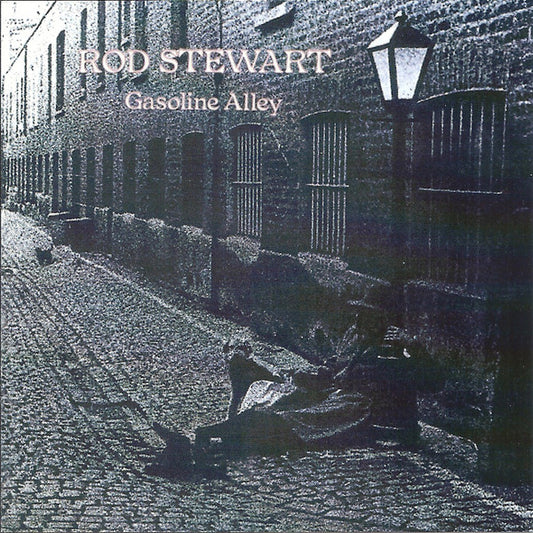 Gasoline Alley â€” Rod Stewart front cover