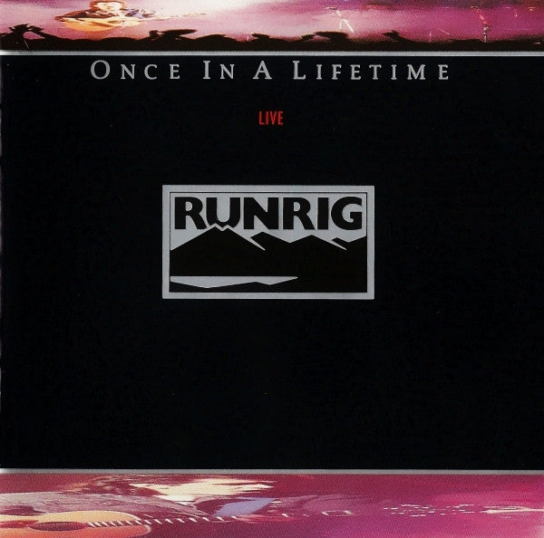 Once in a Lifetime — Runrig front cover