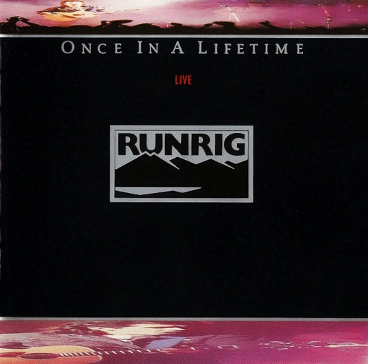 Once in a Lifetime â€” Runrig front cover