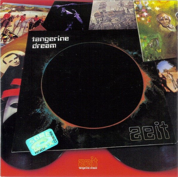 Zeit — Tangerine Dream front cover
