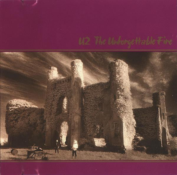 The Unforgettable Fire — U2 front cover