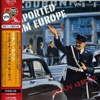 Imported From Europe — Stan Getz front cover