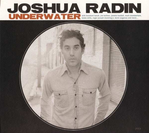 Underwater — Joshua Radin front cover