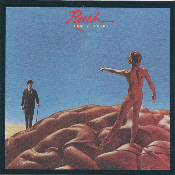 Hemispheres — Rush front cover