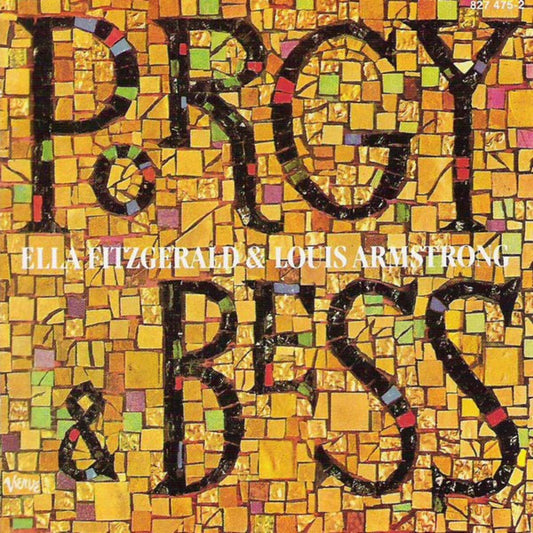 Porgy & Bess — Louis Armstrong & Ella Fitzgerald front cover