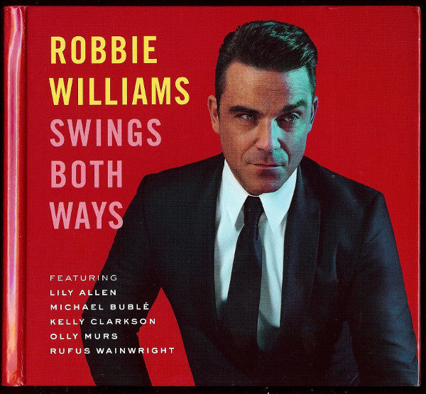 Swings Both Ways — Robbie Williams front cover