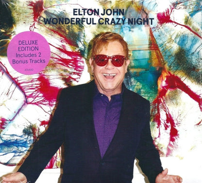 Wonderful Crazy Night — Elton John front cover