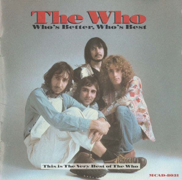 Who's Better, Who's Best — The Who front cover