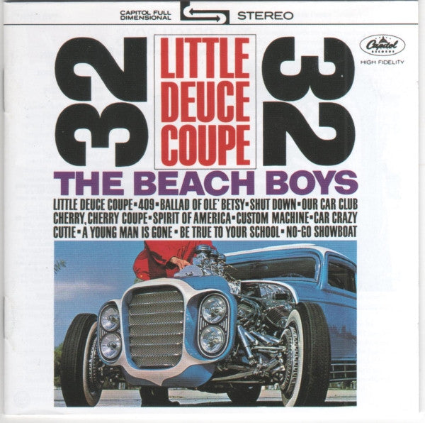 Little Deuce Coupe / All Summer Long — The Beach Boys front cover