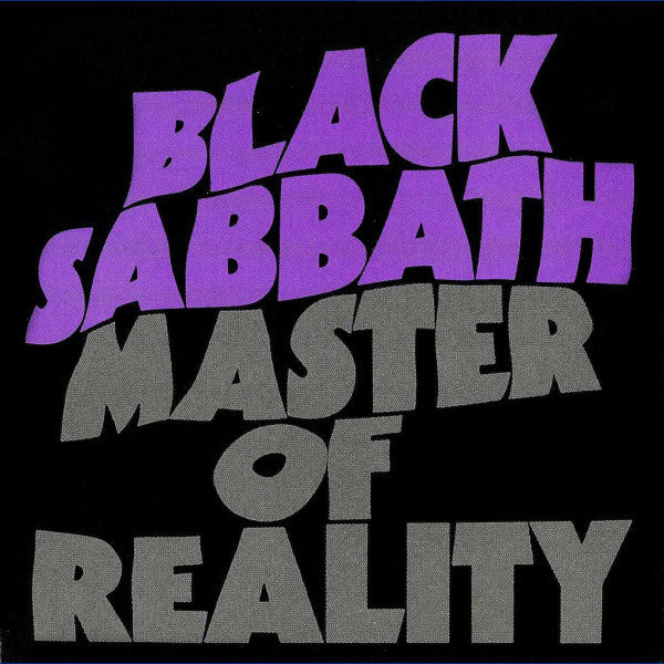 Master of Reality — Black Sabbath front cover