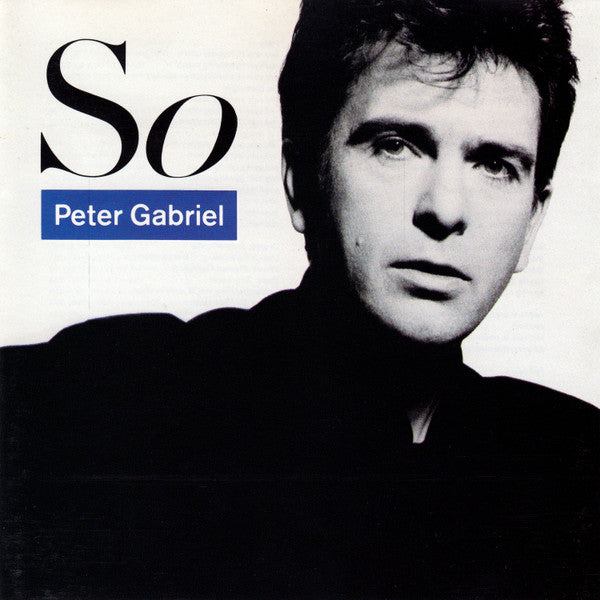 So — Peter Gabriel front cover
