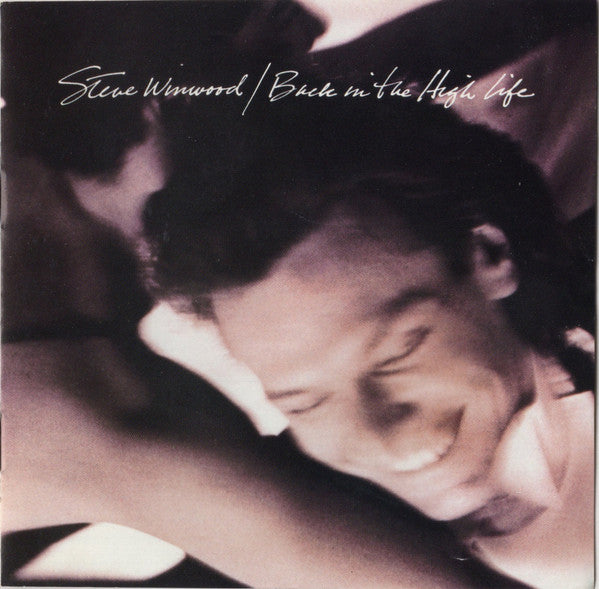 Back in the High Life — Steve Winwood front cover