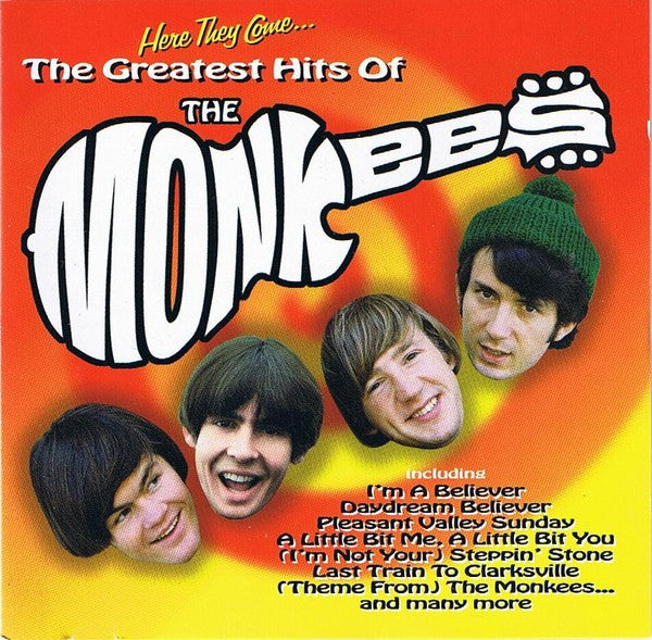 Here They Come: The Greatest Hits of the Monkees — The Monkees front cover