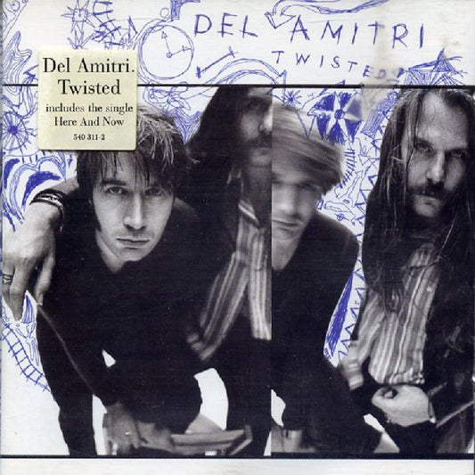 Twisted — Del Amitri front cover