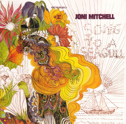 Song to a Seagull — Joni Mitchell front cover