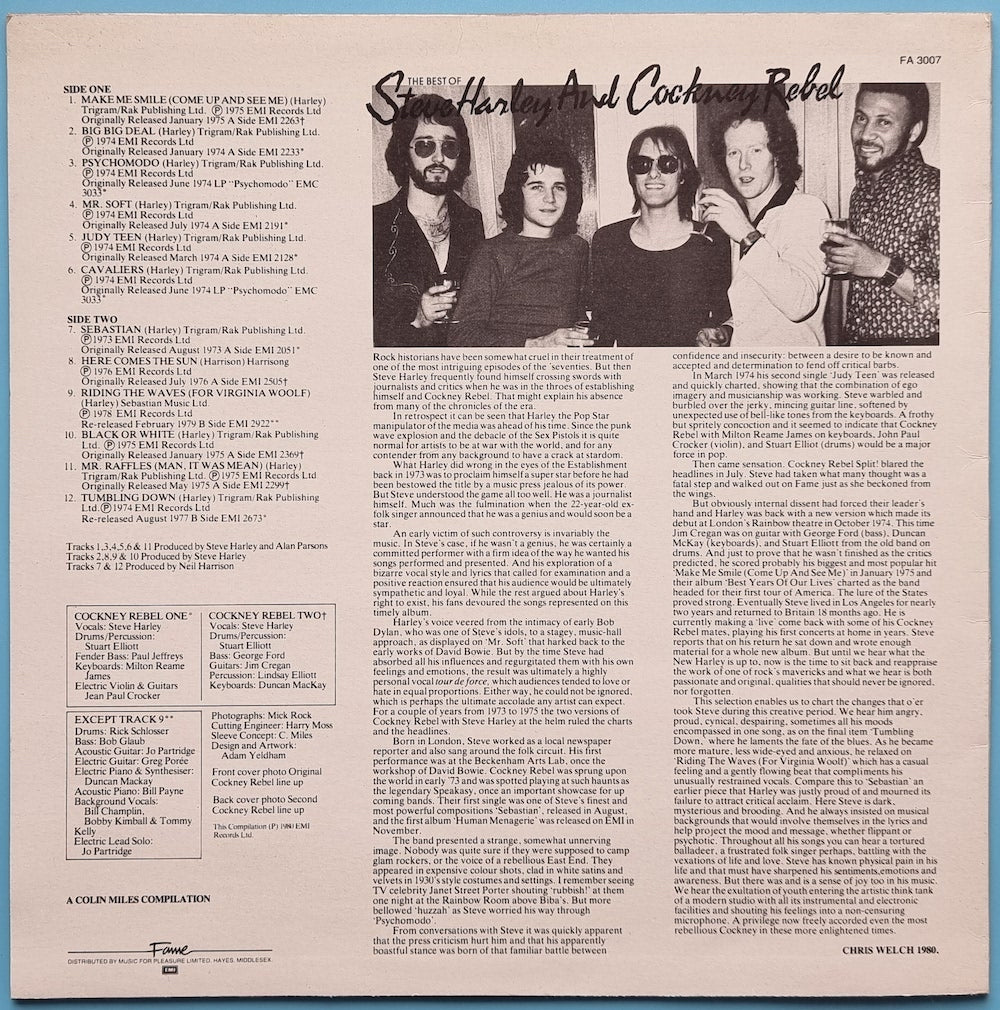 Steve Harley + Cockney Rebel