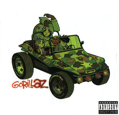 Gorillaz â€” Gorillaz front cover