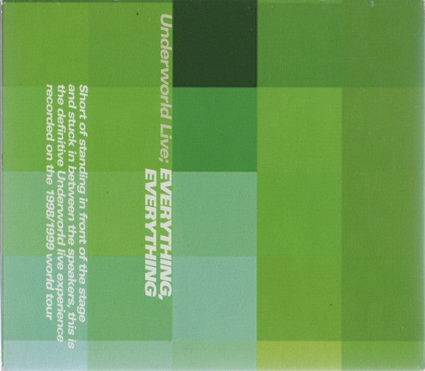 Underworld live; Everything, Everything — Underworld front cover