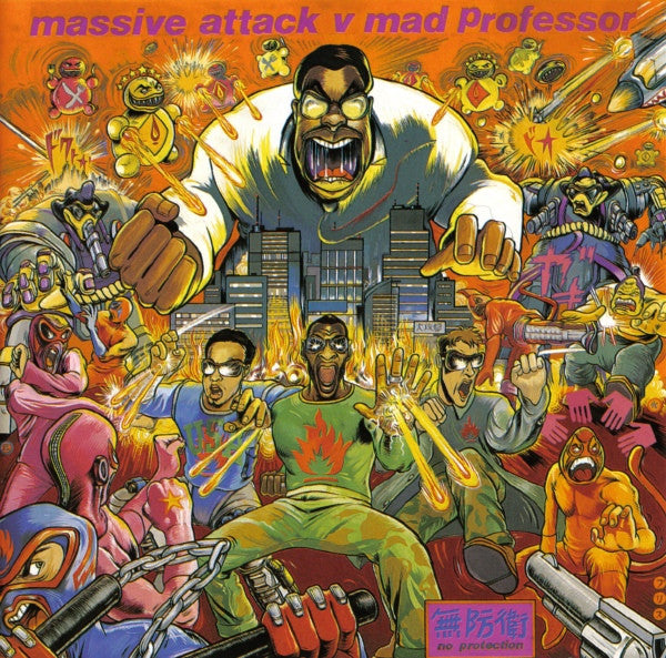 Protection/No Protection Disc 1 — Massive Attack front cover