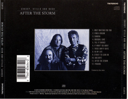 Crosby, Stills & Nash - After The Storm bak cover
