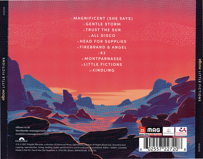 Little Fictions — Elbow back cover