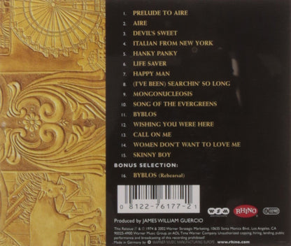 Chicago VII — Chicago back cover